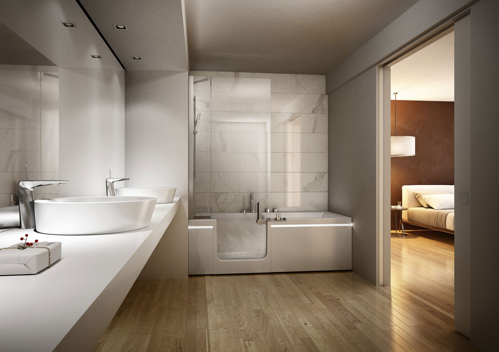 Bagno stretto e lungo disposizione sanitari: ristrutturare un ...