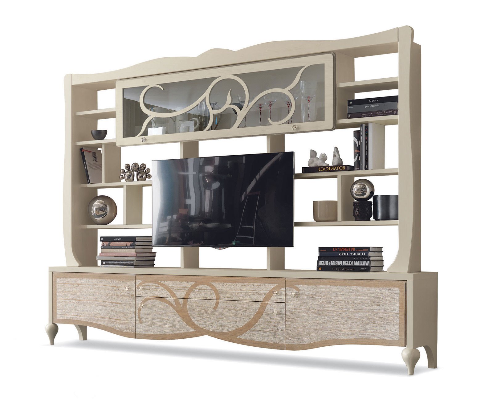 Librerie e vetrine al salone internazionale del mobile 2015 cose ... Vetrinette classiche legno