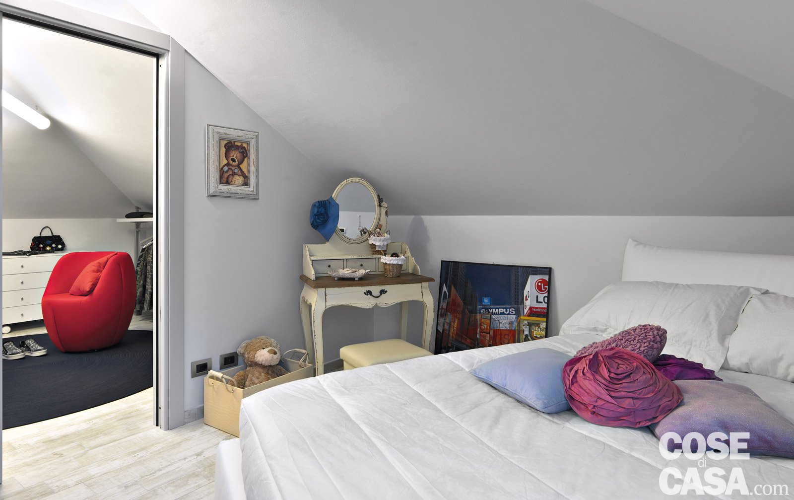 Trilocale di 96 mq: recupero creativo per la mansarda cose di casa