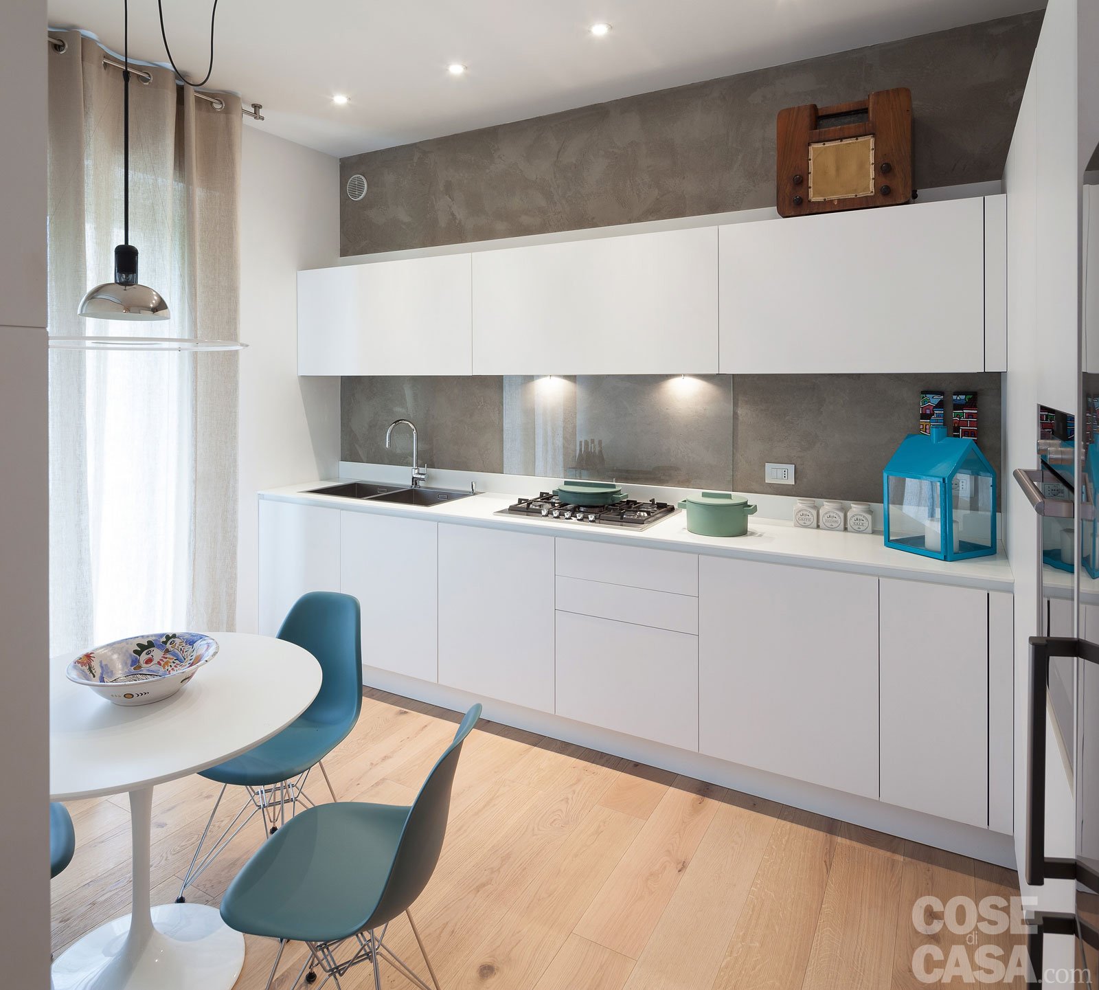 Piastrelle cucina e soggiorno: cucine soggiorno tra cucina e ...