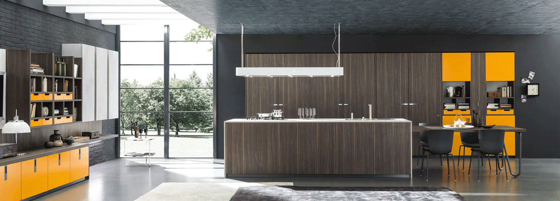 Cucine con cappa grande. moderne e classiche cose di casa
