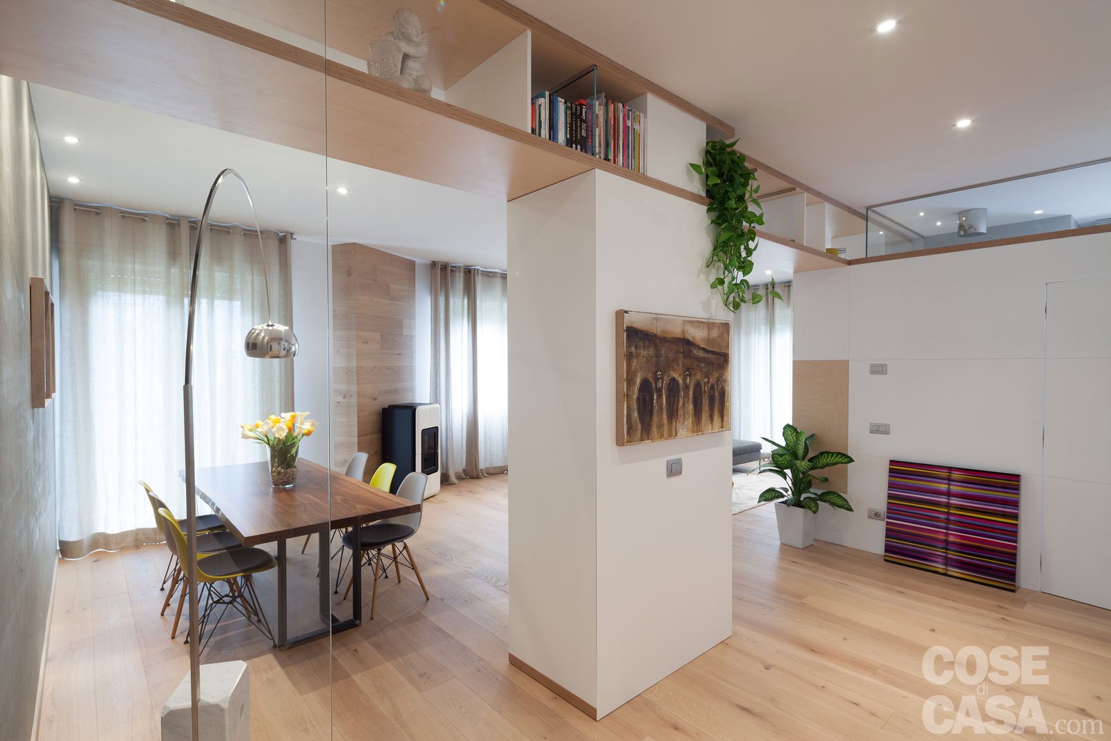 Maxi trilocale: design e ispirazioni scandinave per la casa di 125 ...