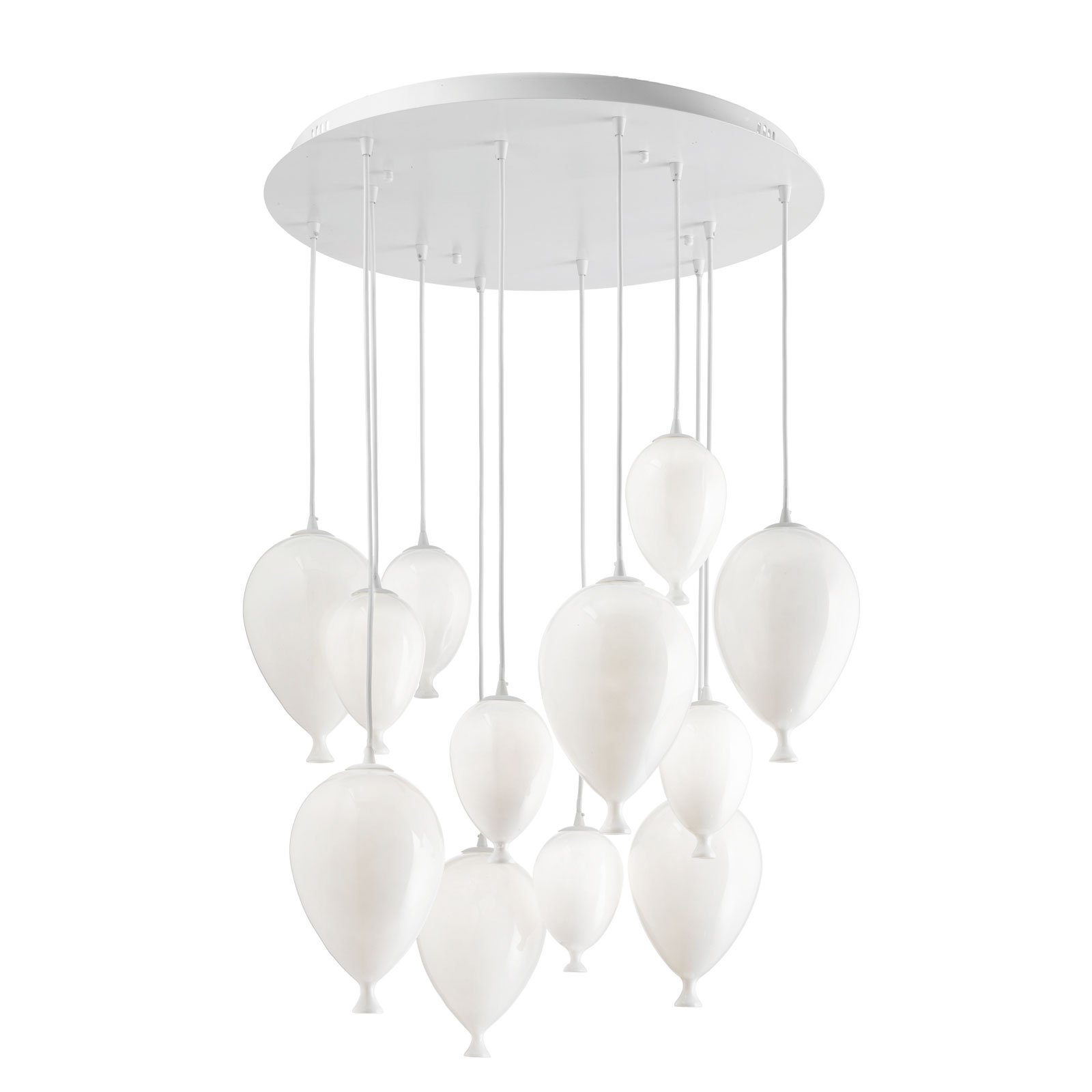 Euroluce 2015: lampadari a sospensione al salone del mobile cose ... Lampadari moderni cristallo e acciaio