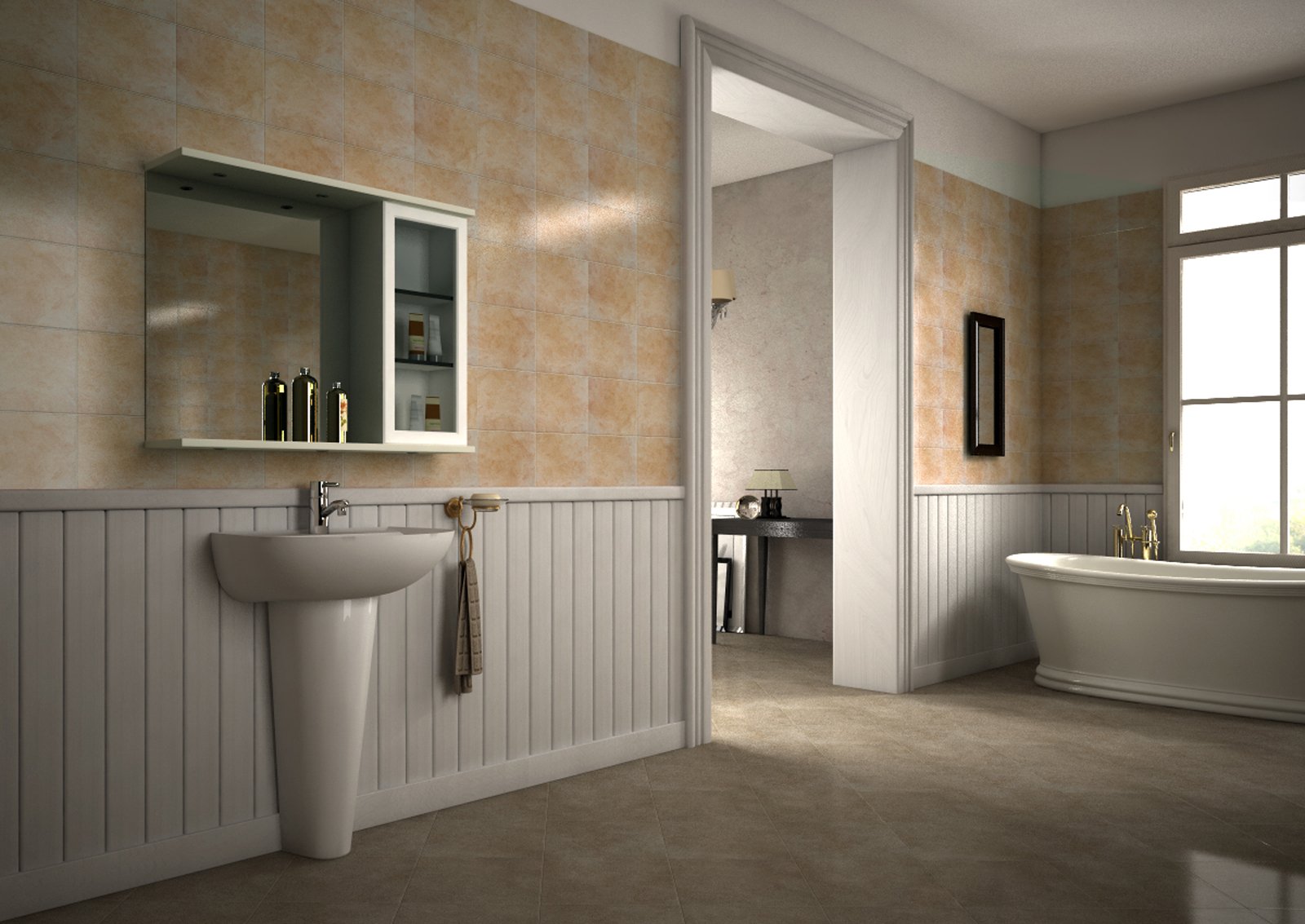 Rinnovare il bagno senza togliere le piastrelle, risparmiando ...