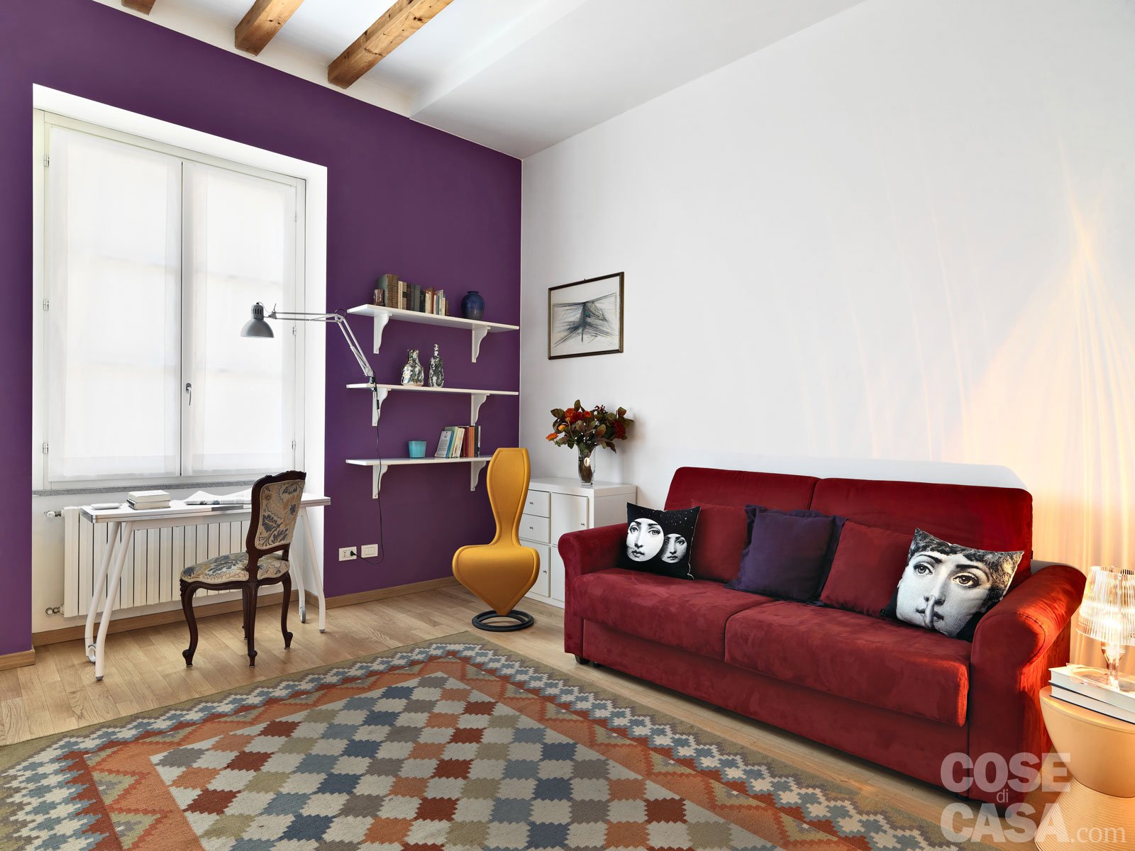 Una casa di 33 mq: monolocale d'effetto cose di casa