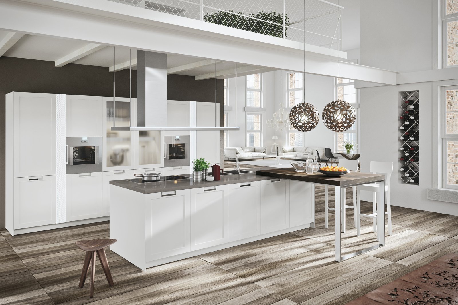Cucine country chic: soprattutto bianche o tinta legno cose di casa