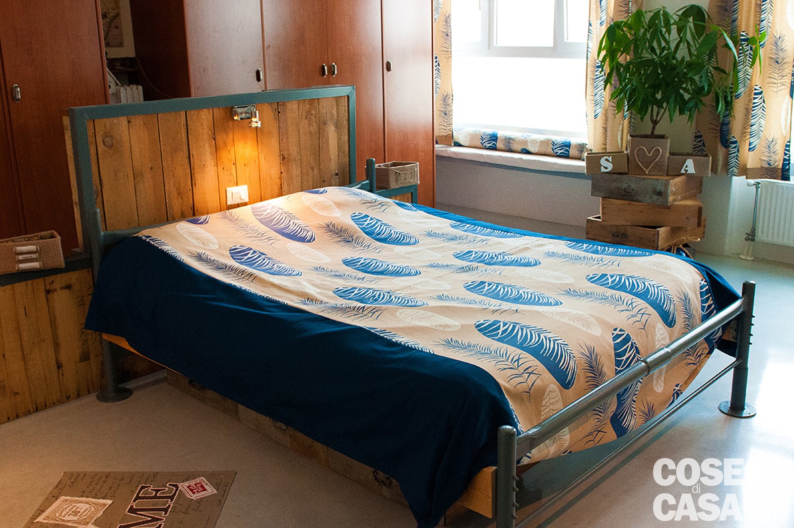Da vecchio laboratorio a casa. con atmosfere da loft cose di casa