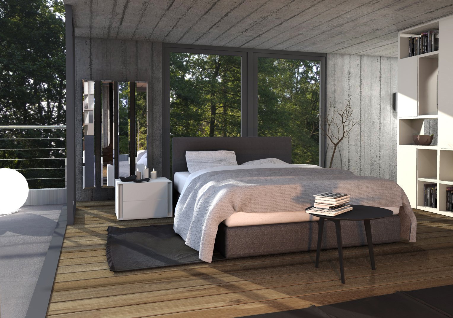 Arredare la camera da letto: un progetto di interior design cose ...