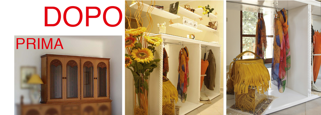 Restyling per la vetrinetta del soggiorno cose di casa