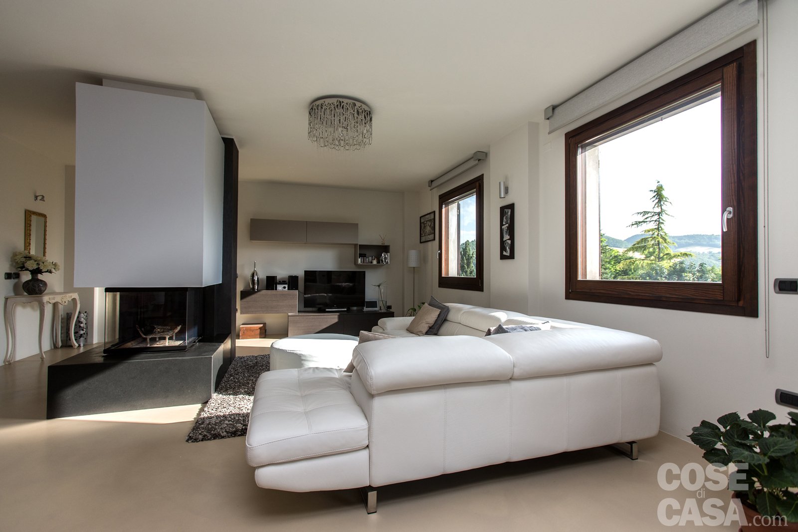 Cucine con angolo cottura: come arredare un soggiorno con angolo ...