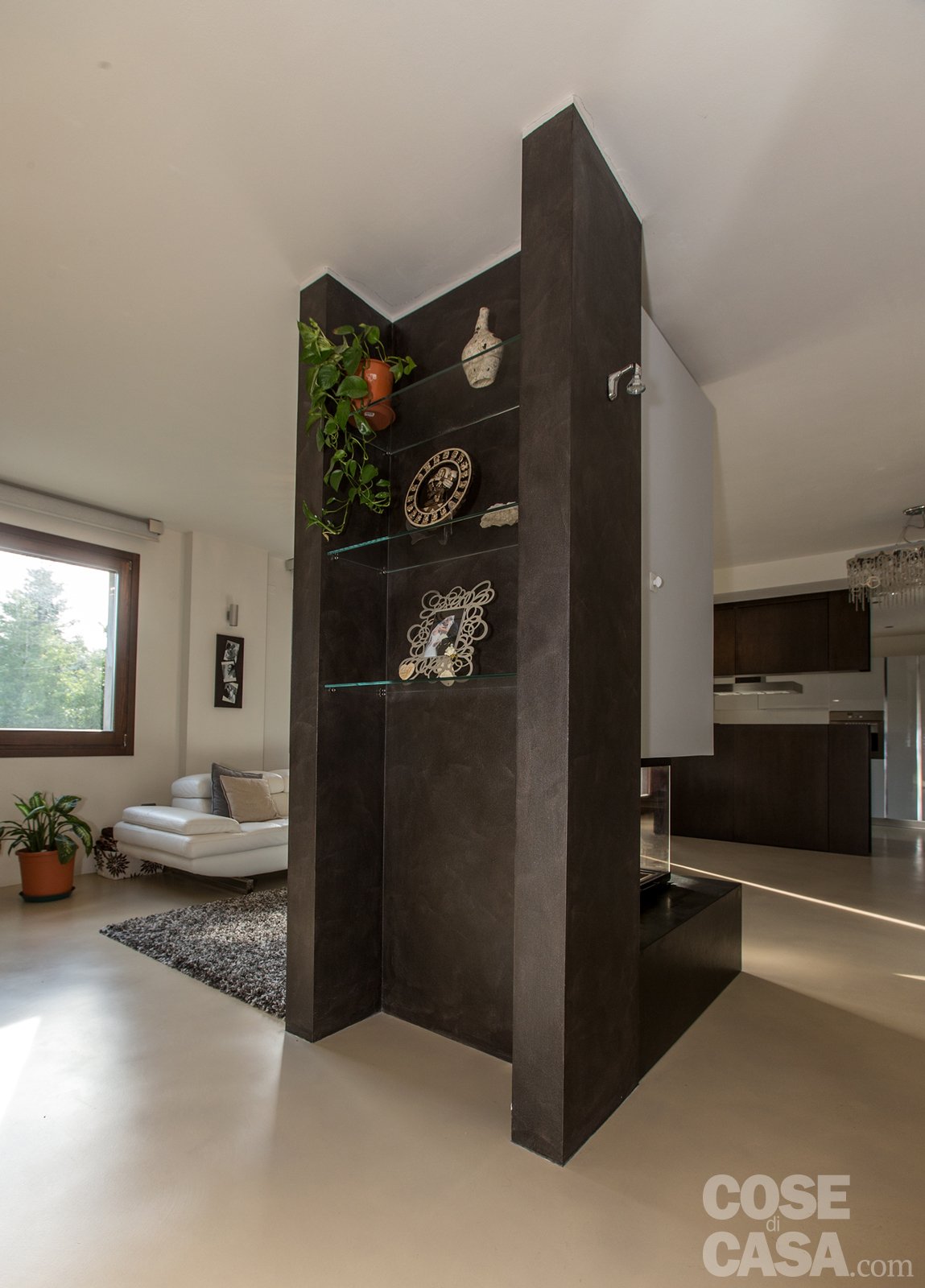 Una casa con zona giorno open space cose di casa