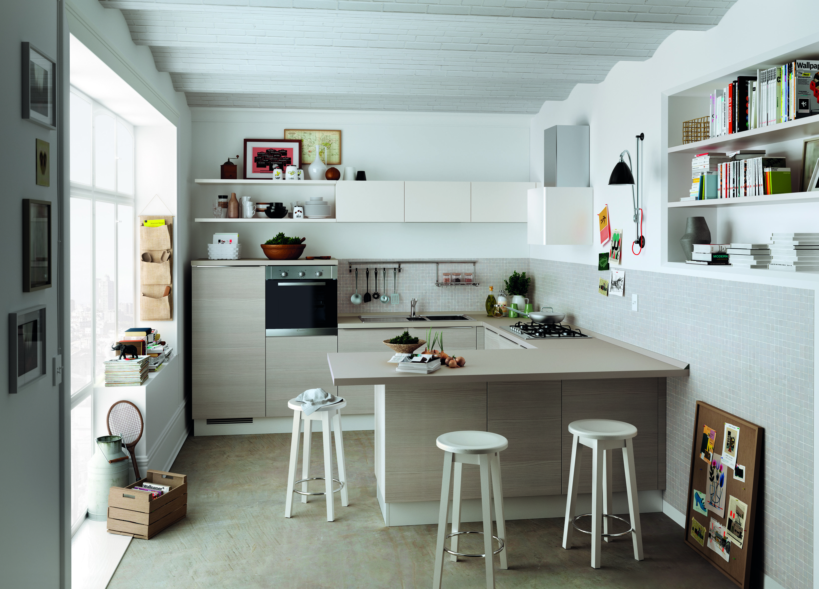 Cucina: progettare la disposizione dell'arredo cose di casa