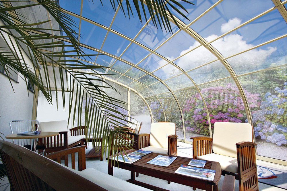 Coperture per verande cose di casa Veranda da giardino lamellare