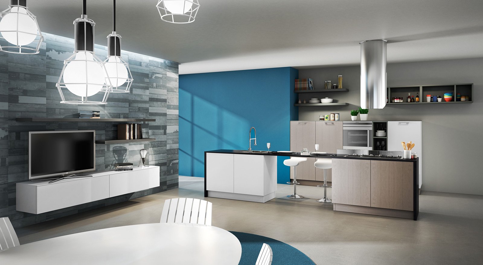 Cucine piccole : cucine soggiorno piccole. cucine piccole per ...