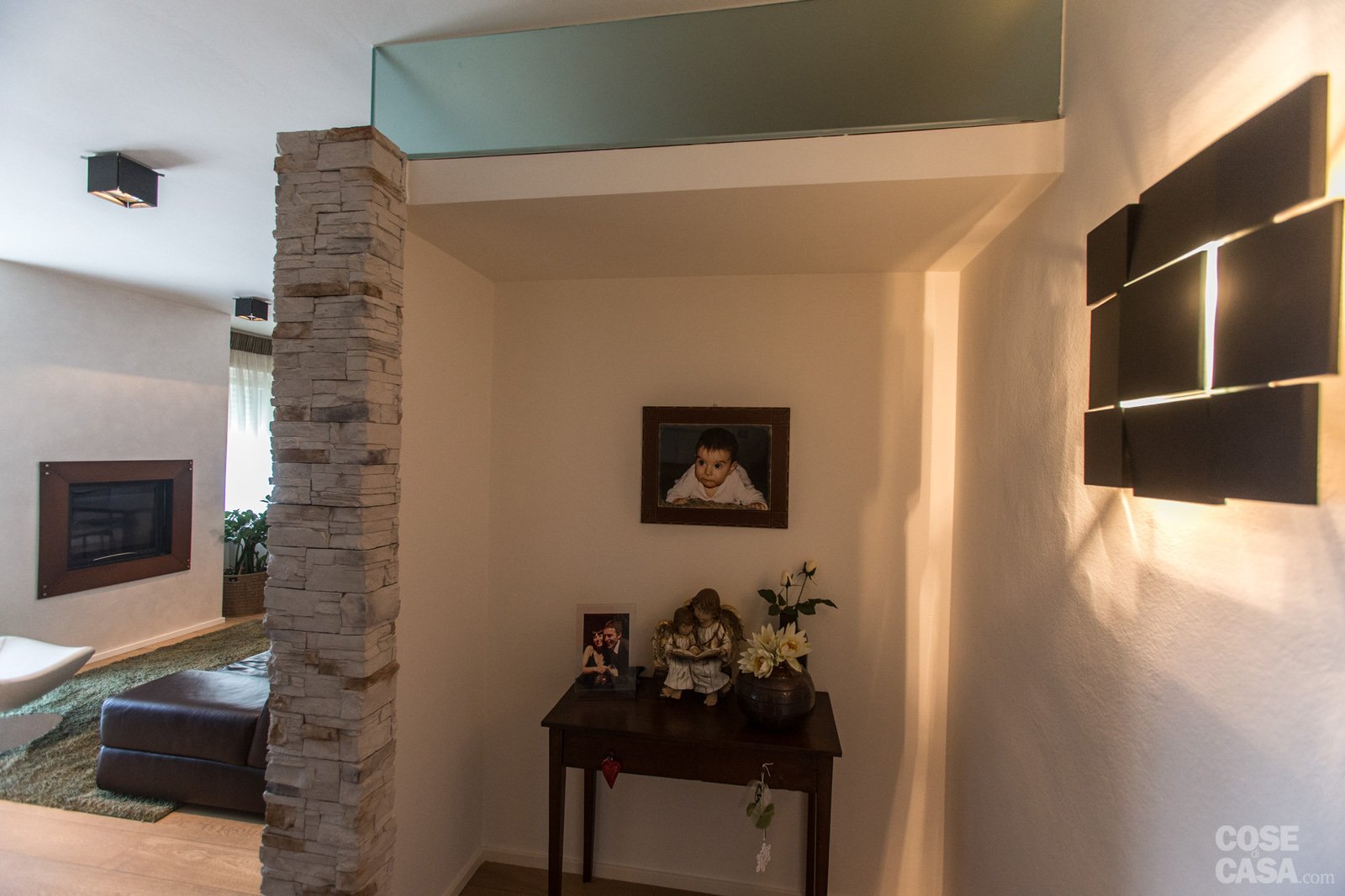 110 mq: una casa con pareti d'effetto cose di casa