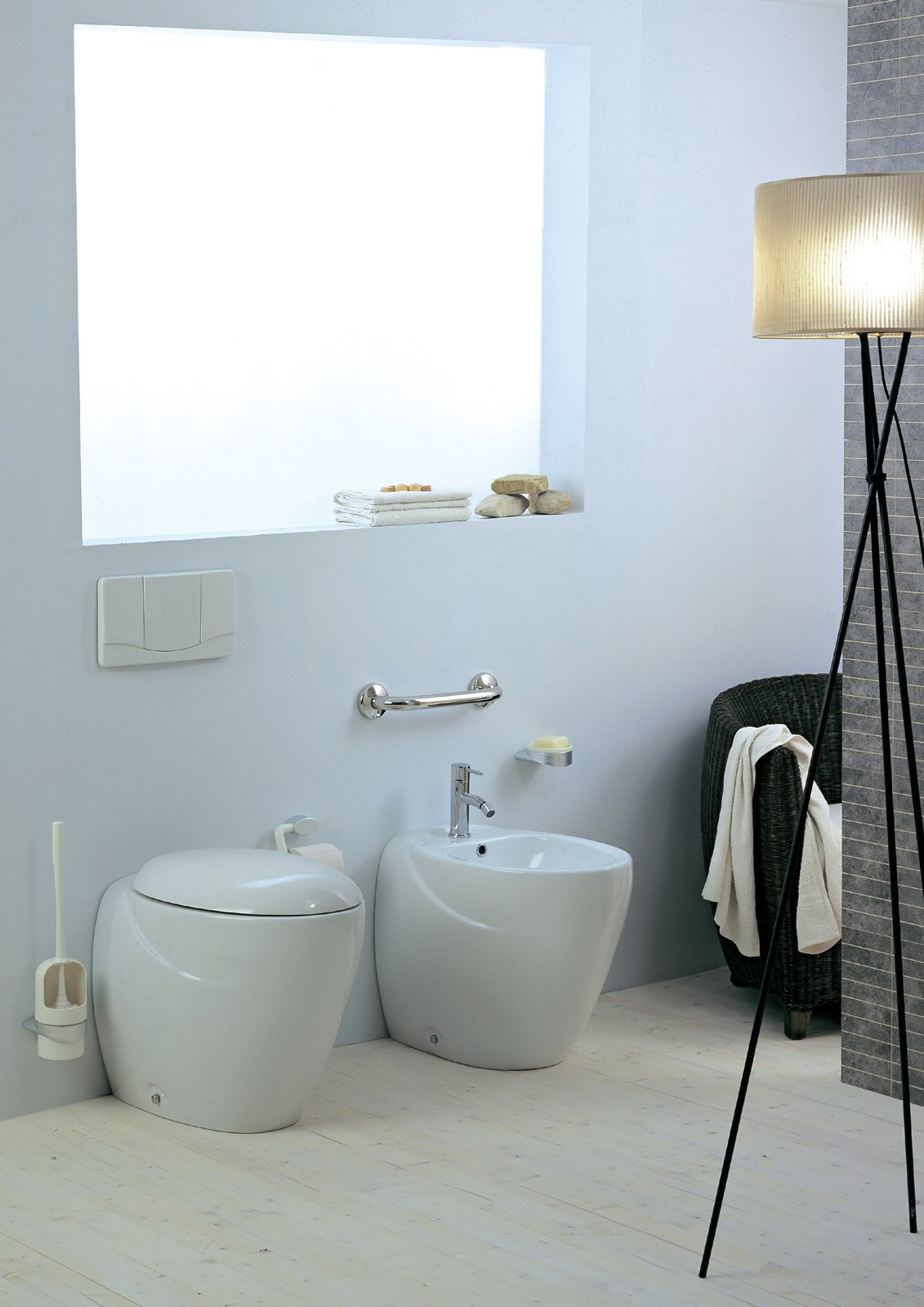 Cersaie 2015: materiali e forme per il bagno cose di casa Box doccia irregolare tondo