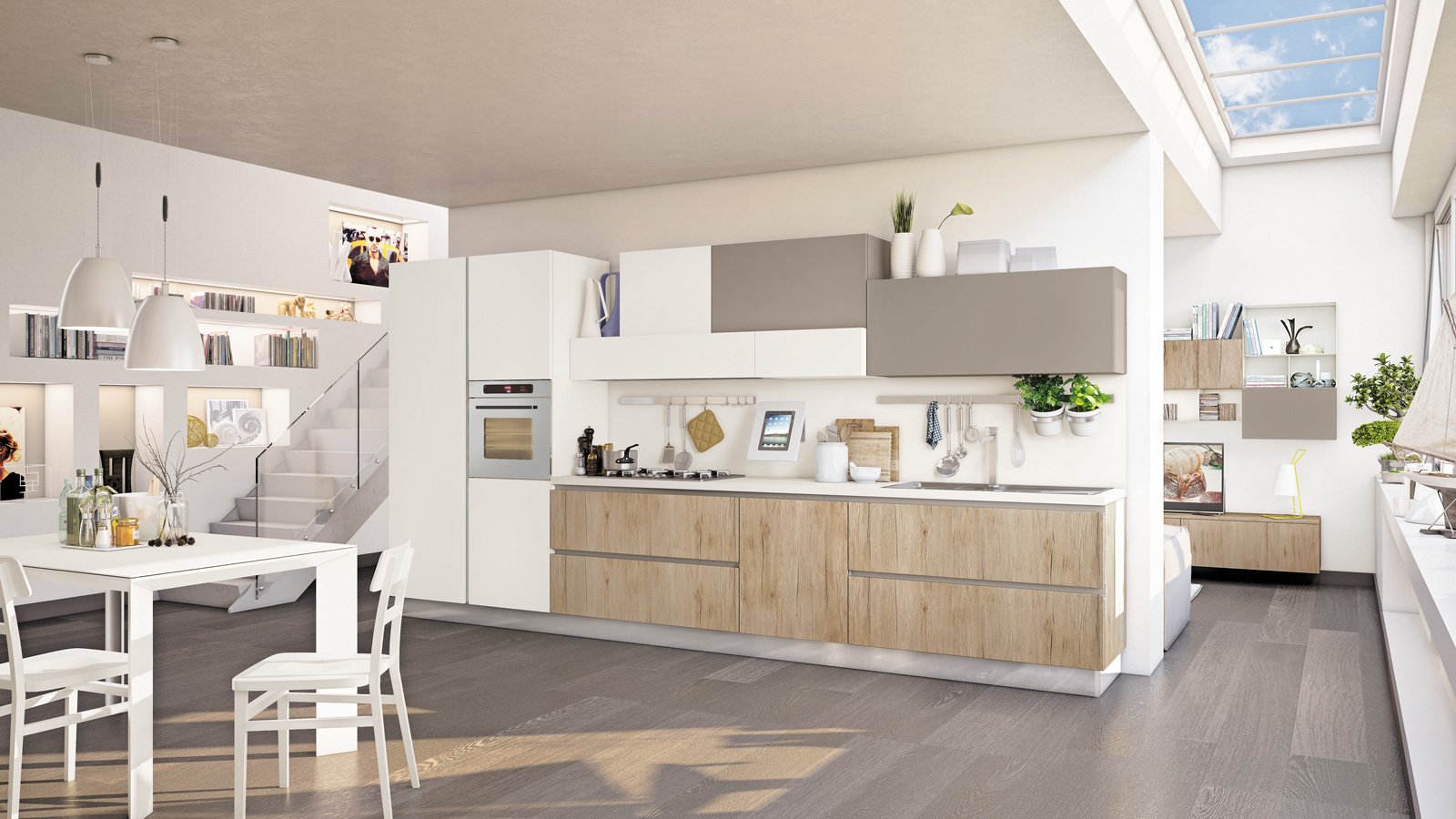 Cucine: tutto su una parete (o quasi) cose di casa