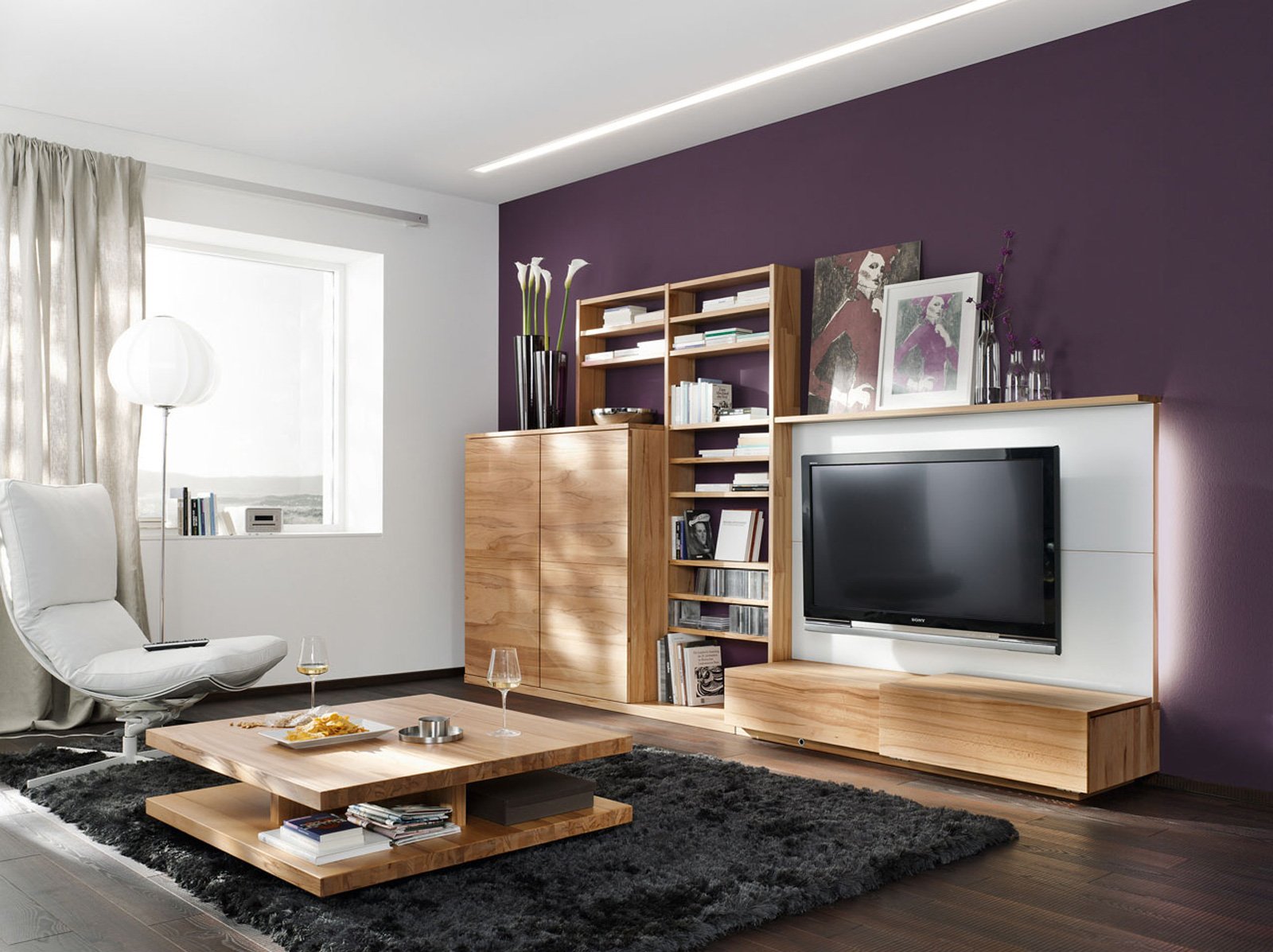 Librerie: pareti attrezzate multifunzione cose di casa