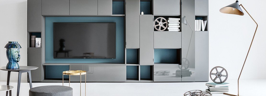 Librerie: pareti attrezzate multifunzione cose di casa