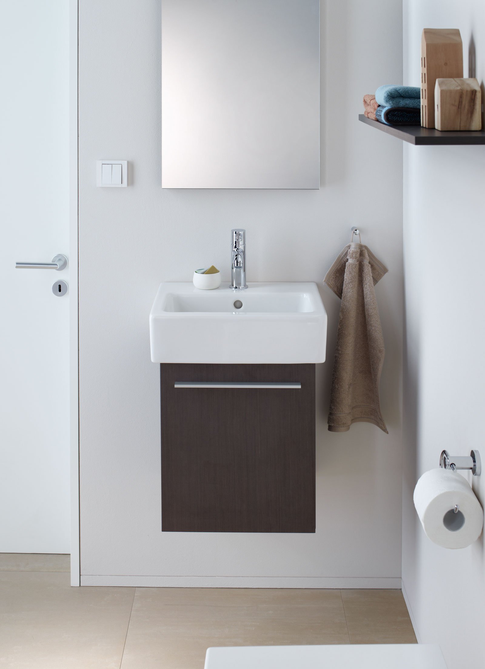 Mobili lavabo piccoli. per risparmiare centimetri preziosi cose ... Lavello rotondo da incasso