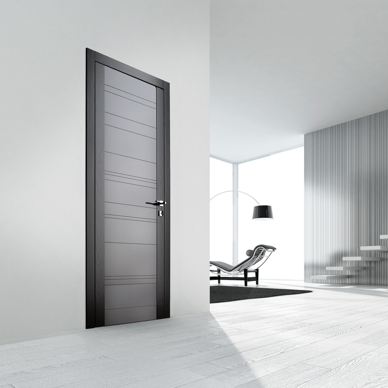 Porte a battente: tinta legno, laccata o decor? cose di casa
