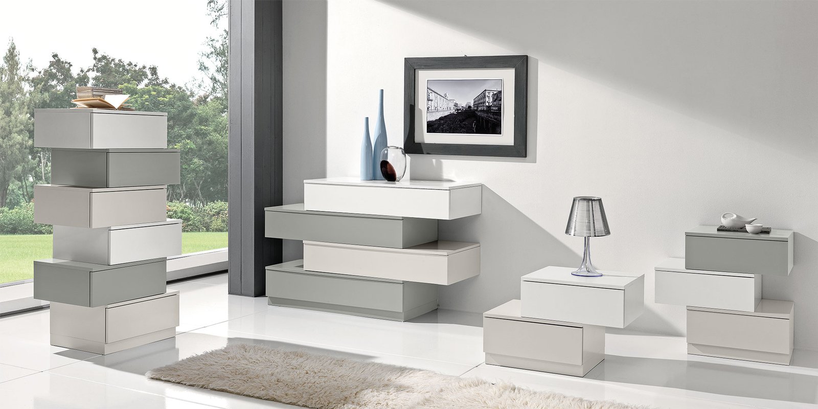 Cassettiere moderne e classiche cose di casa Comodini moderni di design