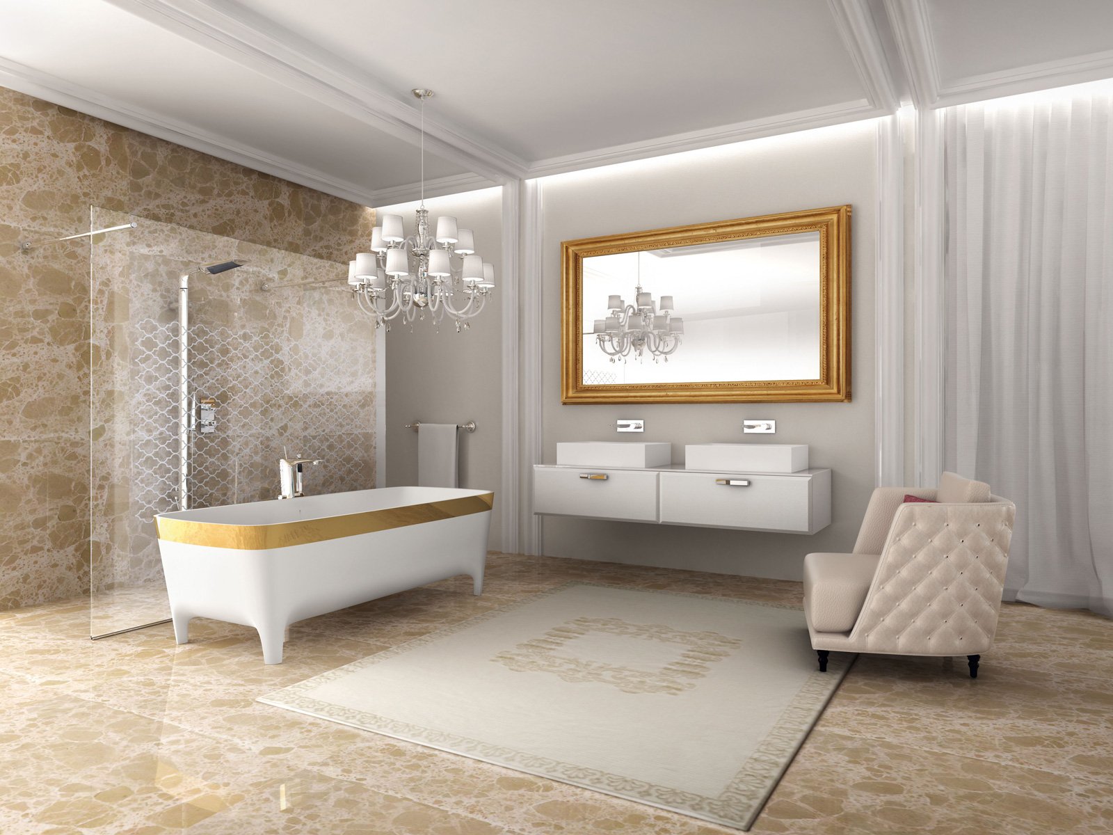 Specchi sopra il lavabo cose di casa