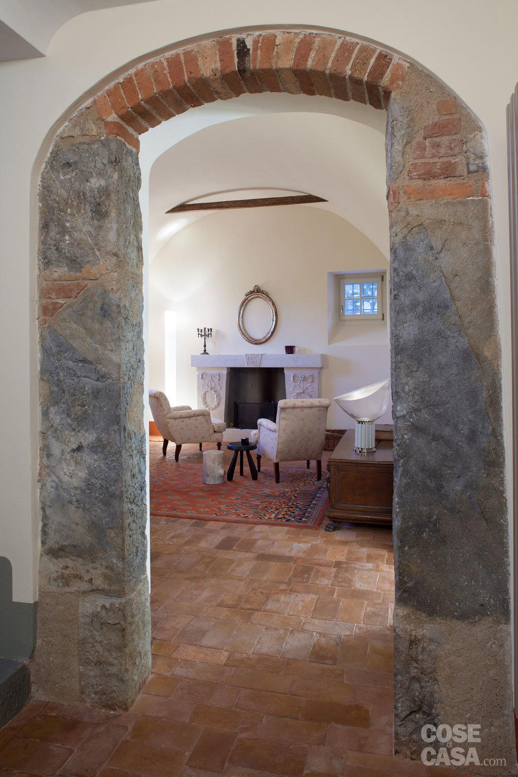 Una casa con ambienti moderni a sfondo rustico cose di casa