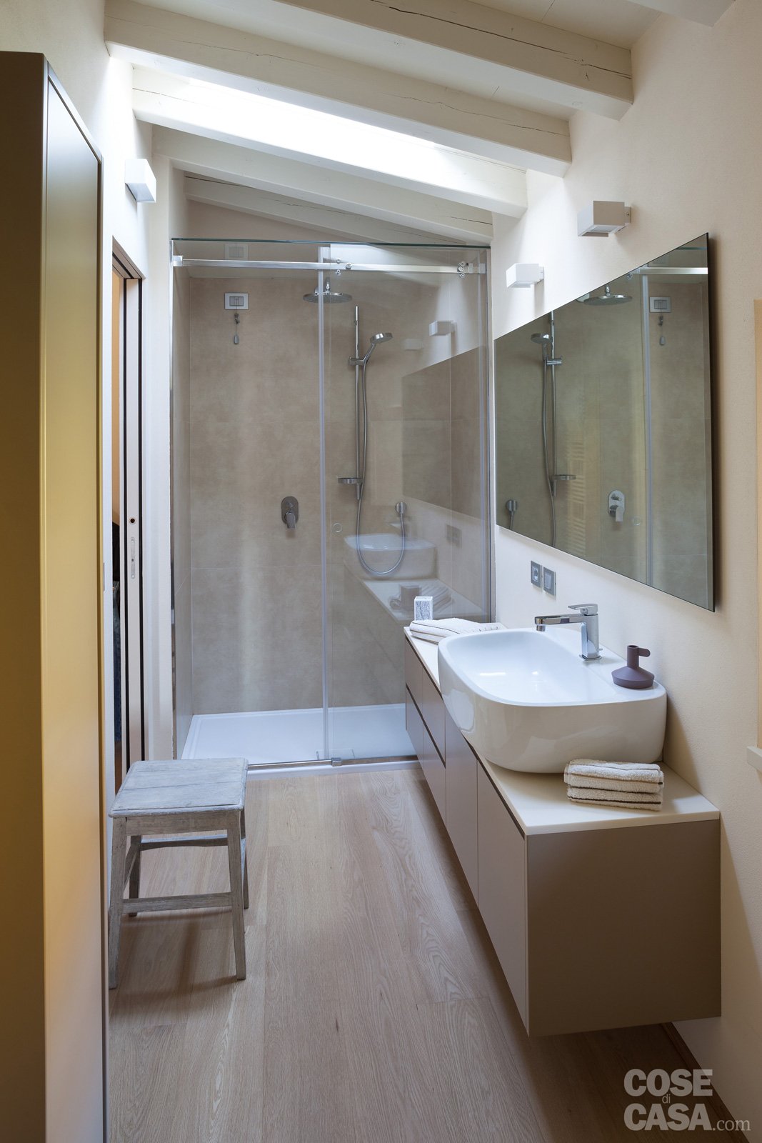 Una casa con ambienti moderni a sfondo rustico cose di casa