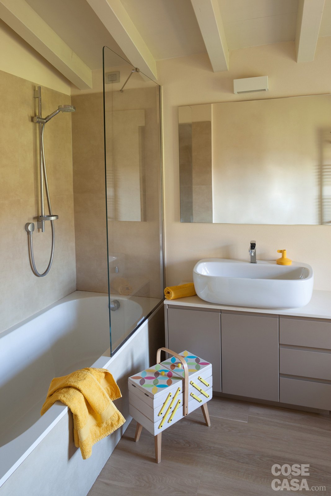 Una casa con ambienti moderni a sfondo rustico cose di casa