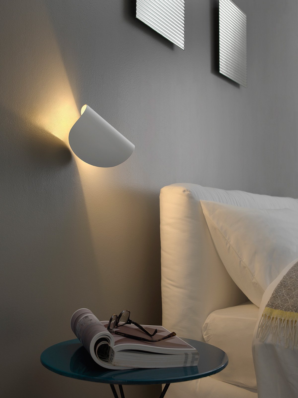 Per la zona notte: abat jour da appoggio o applique? cose di casa