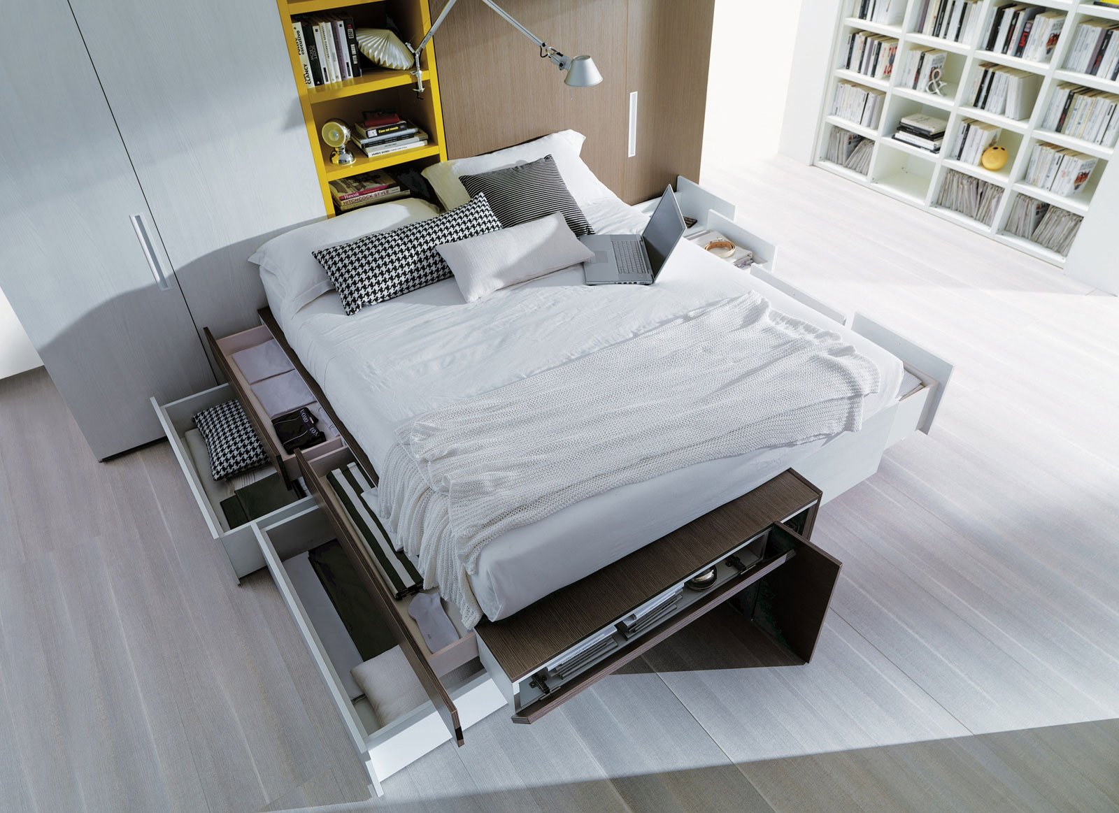 Mobili e accessori salvaspazio per la camera da letto cose di casa