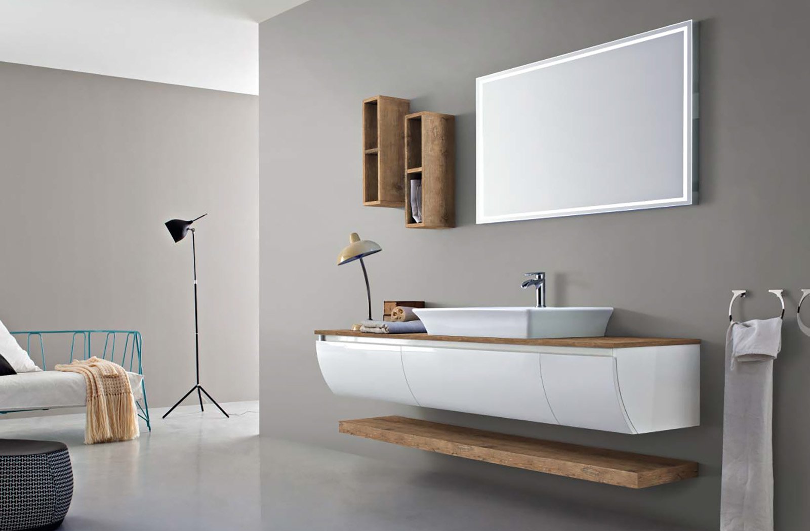 Bagno lavanderia moderno: bagni moderni ideagroup. pensile bagno ...