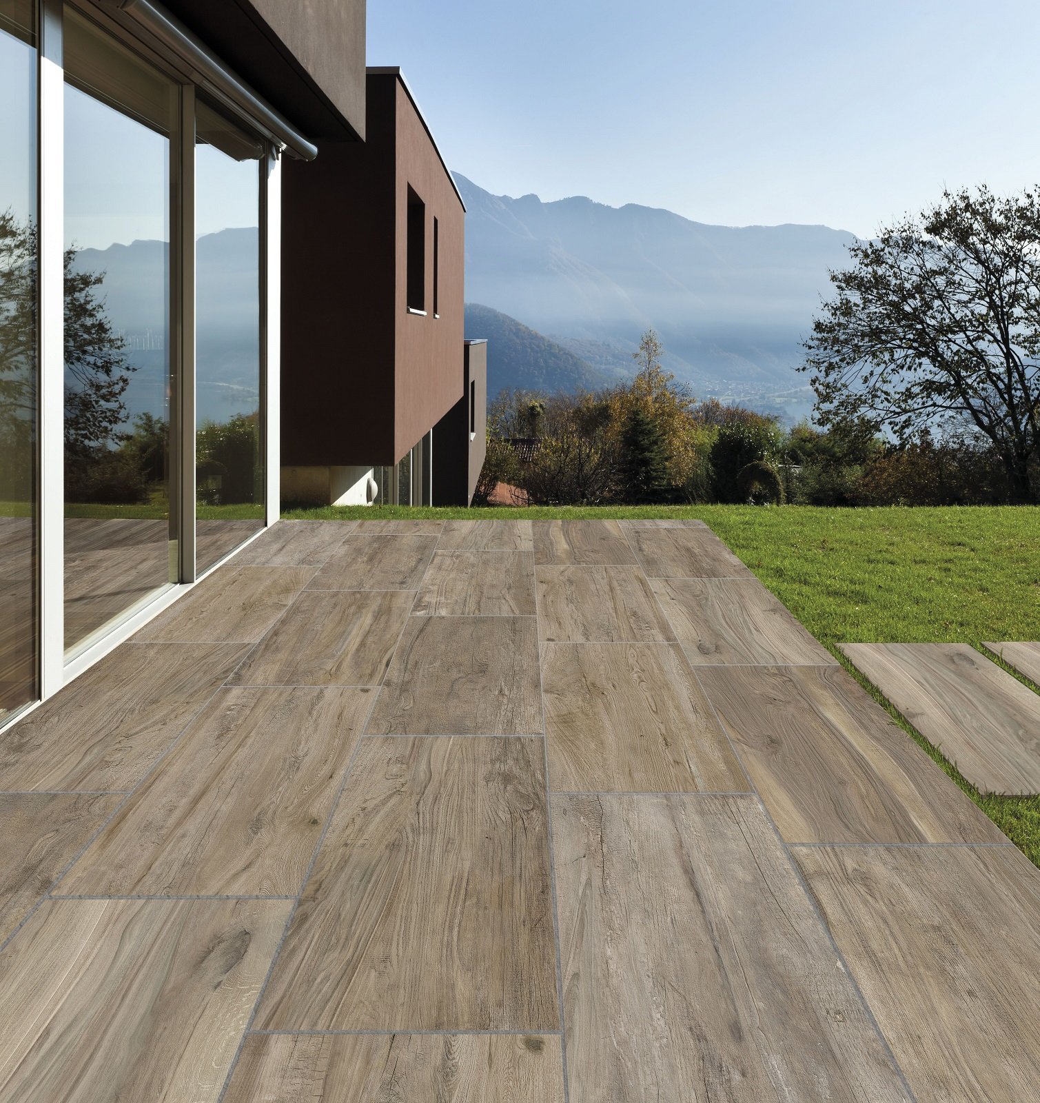 Pavimenti per l'esterno, effetto legno e pietra cose di casa Come realizzare un pavimento da giardino