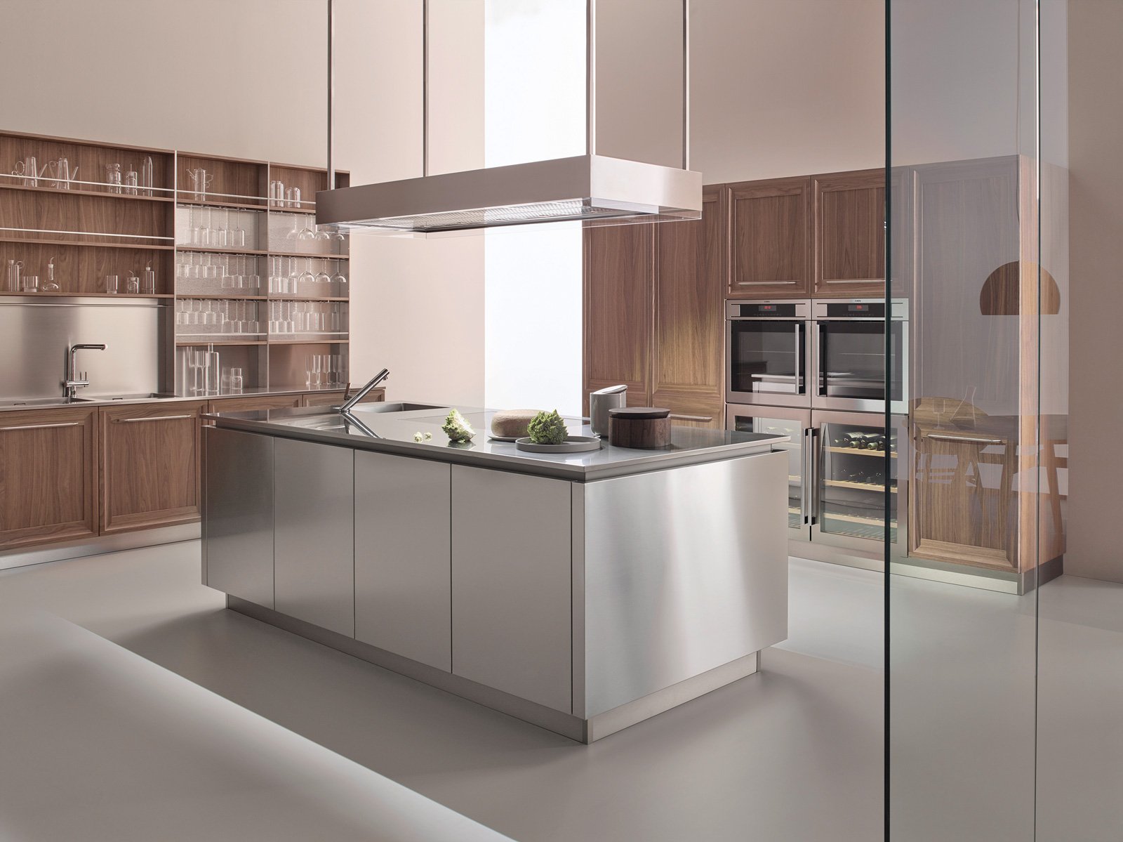 Dispense per cucine moderne: dibiesse cucine moderne, classiche e ... Cristalliere in arte povera in lombardia