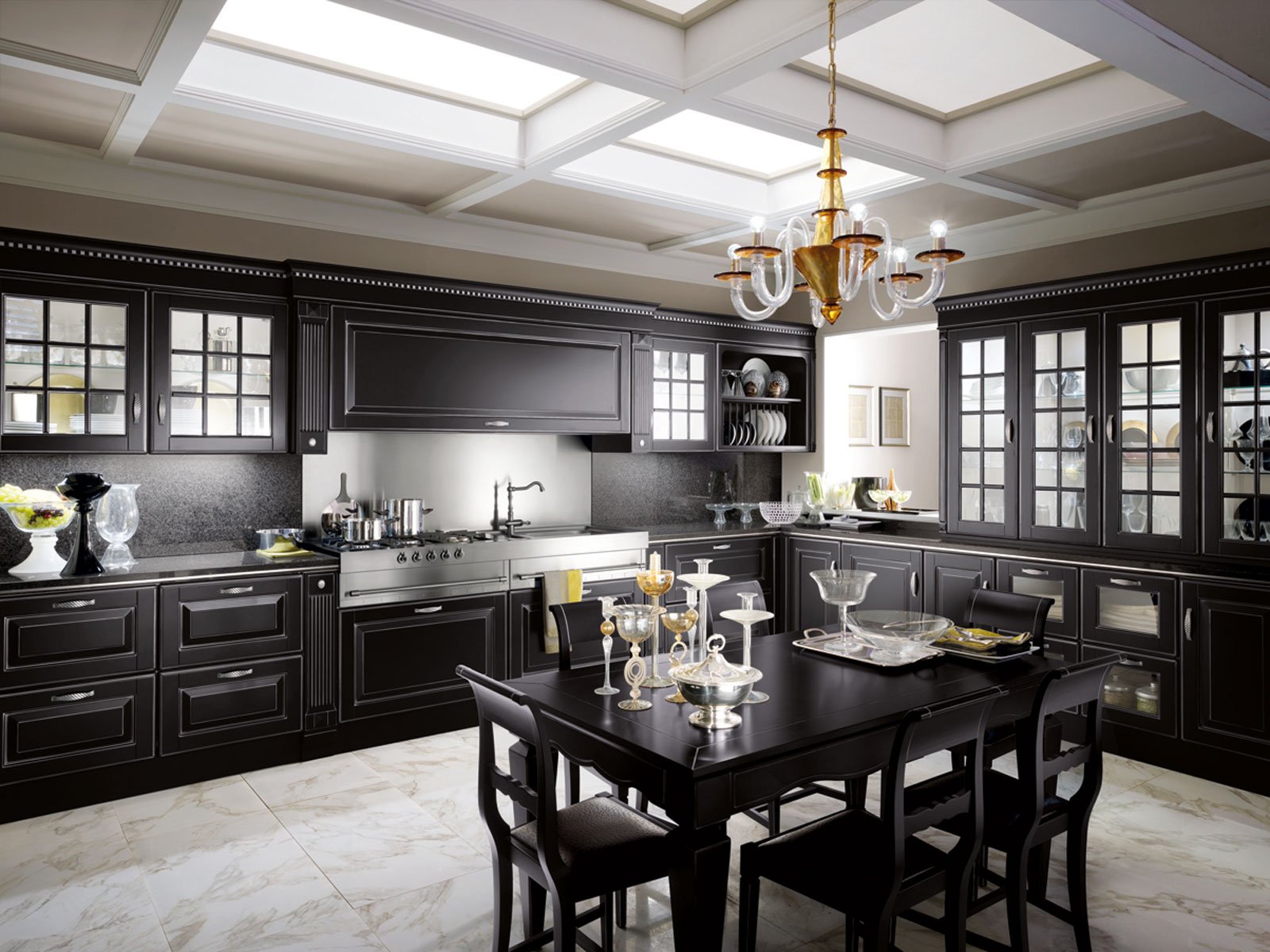 Cucine classiche in legno o laccate cose di casa