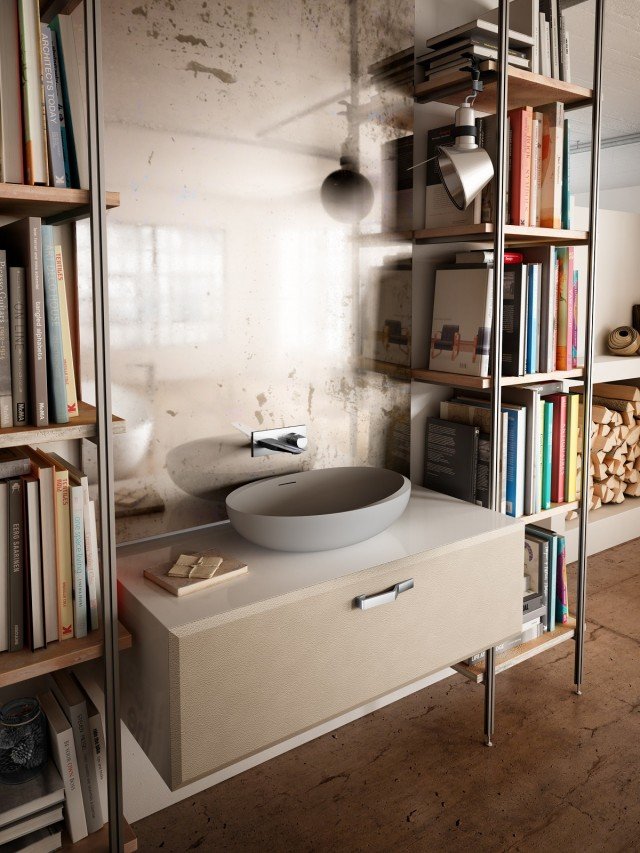 È in Duralight® il lavabo ovale da appoggio I Bordi della collezione Autoritratti di Teuco. Ha rubinetteria a muro. Misura L 60 x P 42 cm. Prezzo 1.135 euro. www.teuco.it È in Duralight® il lavabo ovale da appoggio I Bordi della collezione Autoritratti di Teuco. Ha rubinetteria a muro. Misura L 60 x P 42 cm. Prezzo 1.135 euro. www.teuco.it