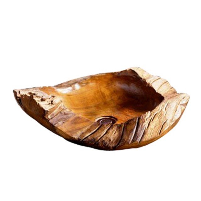 È in legno il lavabo da appoggio di forma asimmetrica Batik quercia di Leroy Merlin. Con uno spessore di 8 mm misura L 40 x P 10 x H 15 cm. Prezzo 265,50 euro. www.leroymerlin.it È in legno il lavabo da appoggio di forma asimmetrica Batik quercia di Leroy Merlin. Con uno spessore di 8 mm misura L 40 x P 10 x H 15 cm. Prezzo 265,50 euro. www.leroymerlin.it