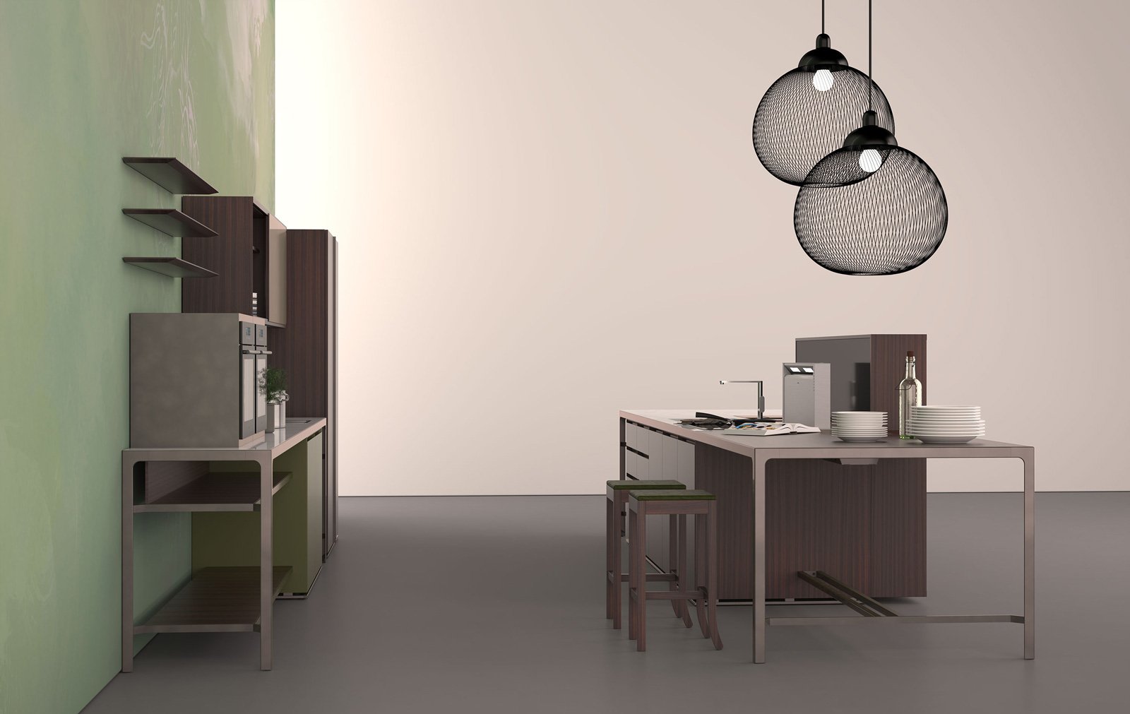 Cucine con il piano che si abbassa e si alza. ma non solo cose ...