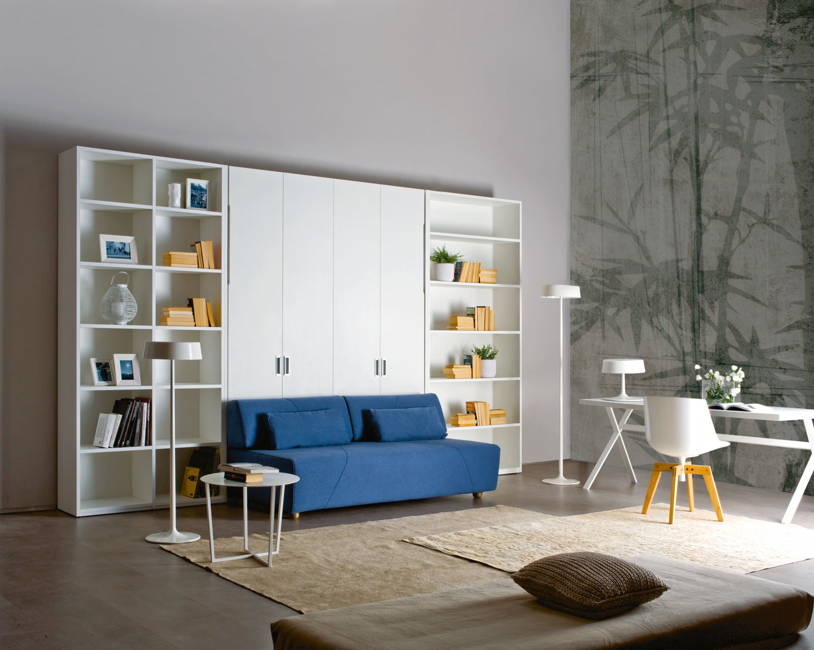 Mobile soggiorno: 14 soluzioni "miste" per arredare il living ...