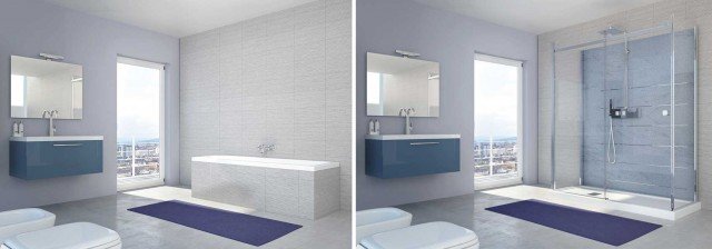 19) La doccia al posto della vasca in 8 ore potendo scegliere la configurazione e gli accessori. E persino i pannelli di rivestimento a tamponamento della parete intaccata. G-magic 8 modello Easy Top 3 lati di Grandform. www.grandform.it 19) La doccia al posto della vasca in 8 ore potendo scegliere la configurazione e gli accessori. E persino i pannelli di rivestimento a tamponamento della parete intaccata. G-magic 8 modello Easy Top 3 lati di Grandform. www.grandform.it
