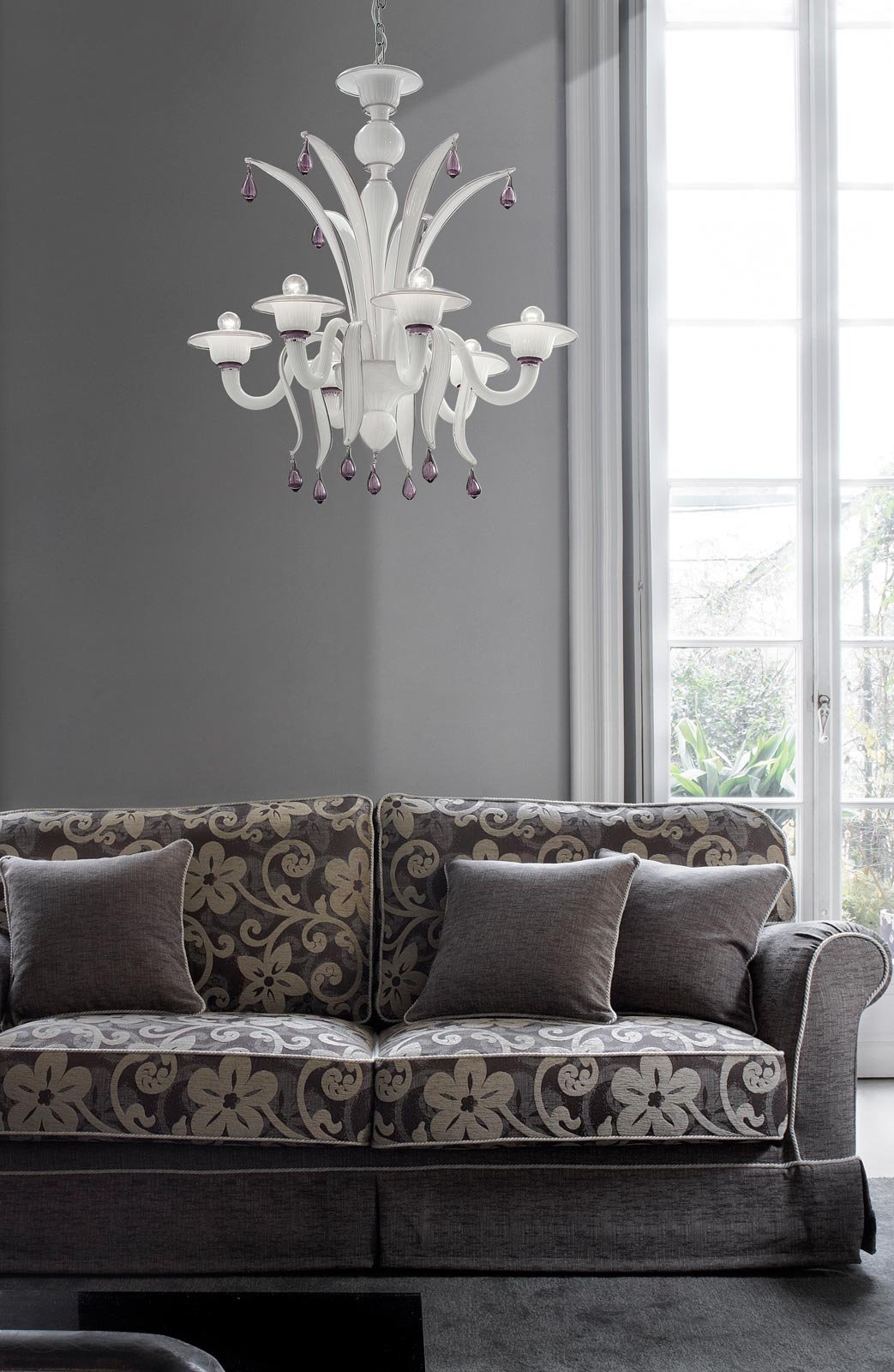 Lampadari: uno stile per ogni ambiente cose di casa Lampadario con unico paralume