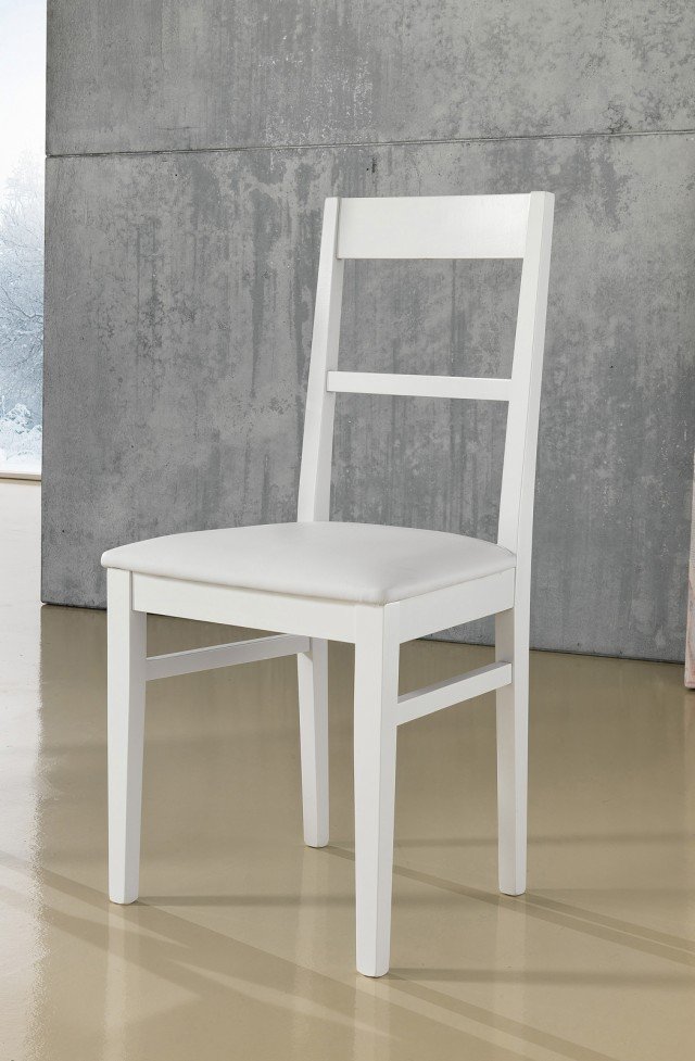 Sigma di Max Home ha struttura e schienale in faggio, seduta in ecopelle.
È disponibile nei colori bianco e tortora. Misura
L 44 x P 39 x H 92 cm. € 88* Sigma di Max Home ha struttura e schienale in faggio, seduta in ecopelle.
È disponibile nei colori bianco e tortora. Misura
L 44 x P 39 x H 92 cm. € 88*