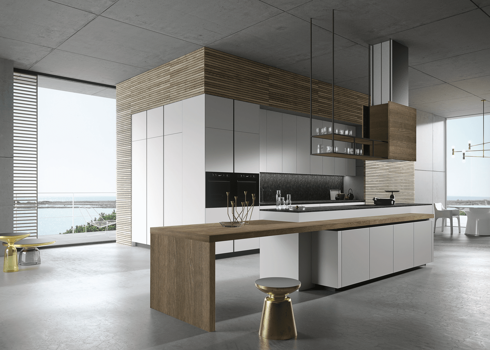 Cucina con l'isola: il modello ideale a vista sul soggiorno cose ...