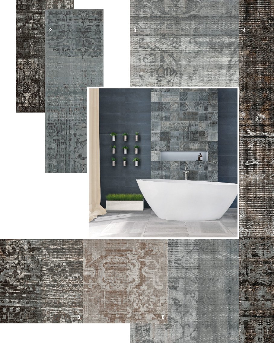 Piastrelle per il bagno: 25 soluzioni e oltre 75 abbinamenti ...