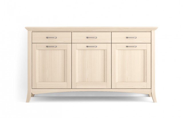 Il mobile a tre ante Arcanda di Scandola è caratterizzato da uno stile country chic ed è realizzata in pregiato legno di abete spazzolato color Bianco Perla. É capiente, pratico e raffinato allo stesso tempo. Misura L 166 x P 50 x H 95 cm. Prezzo 2.136,22 euro. www.scandolamobili.it Il mobile a tre ante Arcanda di Scandola è caratterizzato da uno stile country chic ed è realizzata in pregiato legno di abete spazzolato color Bianco Perla. É capiente, pratico e raffinato allo stesso tempo. Misura L 166 x P 50 x H 95 cm. Prezzo 2.136,22 euro. www.scandolamobili.it