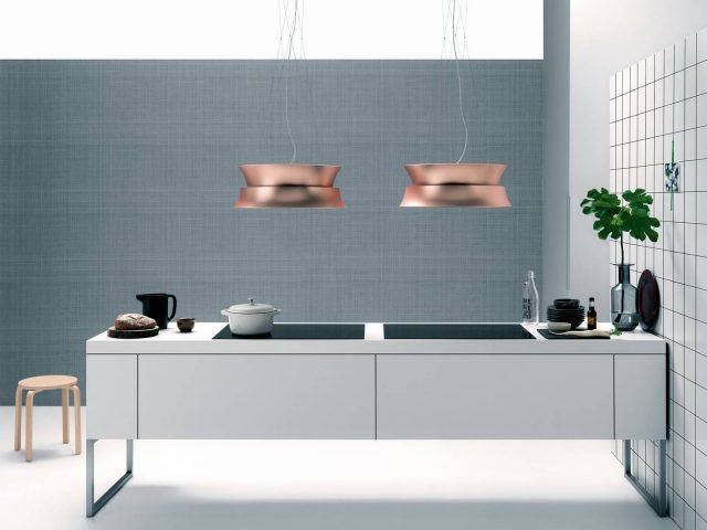 Cappe filtranti Dama di Falmec, finitura rame Cappe filtranti Dama di Falmec, finitura rame
