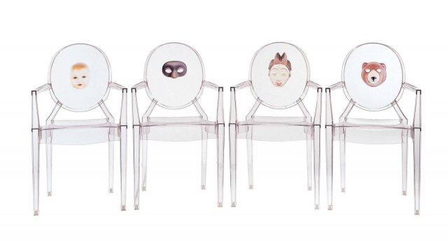 23- Kartell, sedia louis ghost - alta 23- Kartell, sedia louis ghost - alta