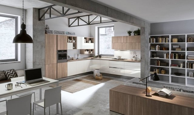 Ginevra con gola di Mercatone Uno è la cucina colorata più richiesta e venduta: ha i frontali laccato bianco lucido con inserti color legno rovere tranché; i fianchi sono in tinta con i frontali. La composizione speciale costa 1.419 euro. www.mercatoneuno.com Ginevra con gola di Mercatone Uno è la cucina colorata più richiesta e venduta: ha i frontali laccato bianco lucido con inserti color legno rovere tranché; i fianchi sono in tinta con i frontali. La composizione speciale costa 1.419 euro. www.mercatoneuno.com