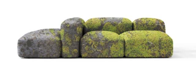 Mimesi di Amura, design Manuel Gargano, è il nuovo divano rivestito in velluto decorato con motivi che si ispirano alla natura: le foglie in autunno, il muschio su una roccia. www.amuralab.com Mimesi di Amura, design Manuel Gargano, è il nuovo divano rivestito in velluto decorato con motivi che si ispirano alla natura: le foglie in autunno, il muschio su una roccia. www.amuralab.com